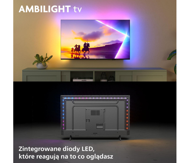 Philips 55PUS8400 55" Ambilight QLED 4K Dolby Atmos - 1366372 - zdjęcie 2